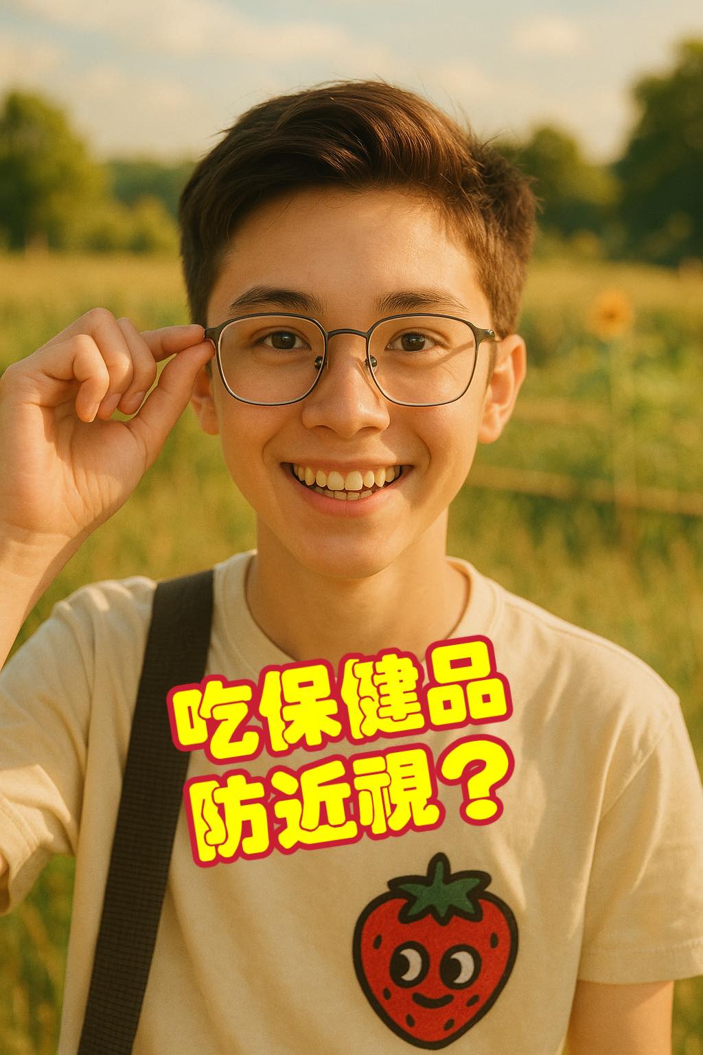 吃保健品防近視？