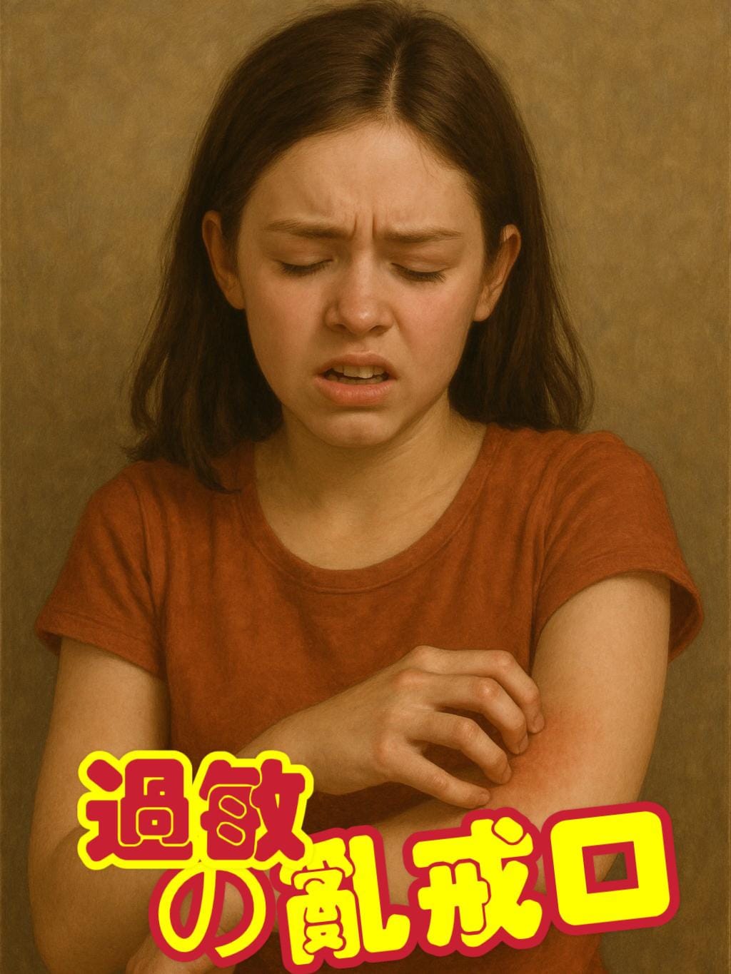 過敏的亂戒口